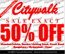 Citywalk Shoes - Sale Exact 50% off